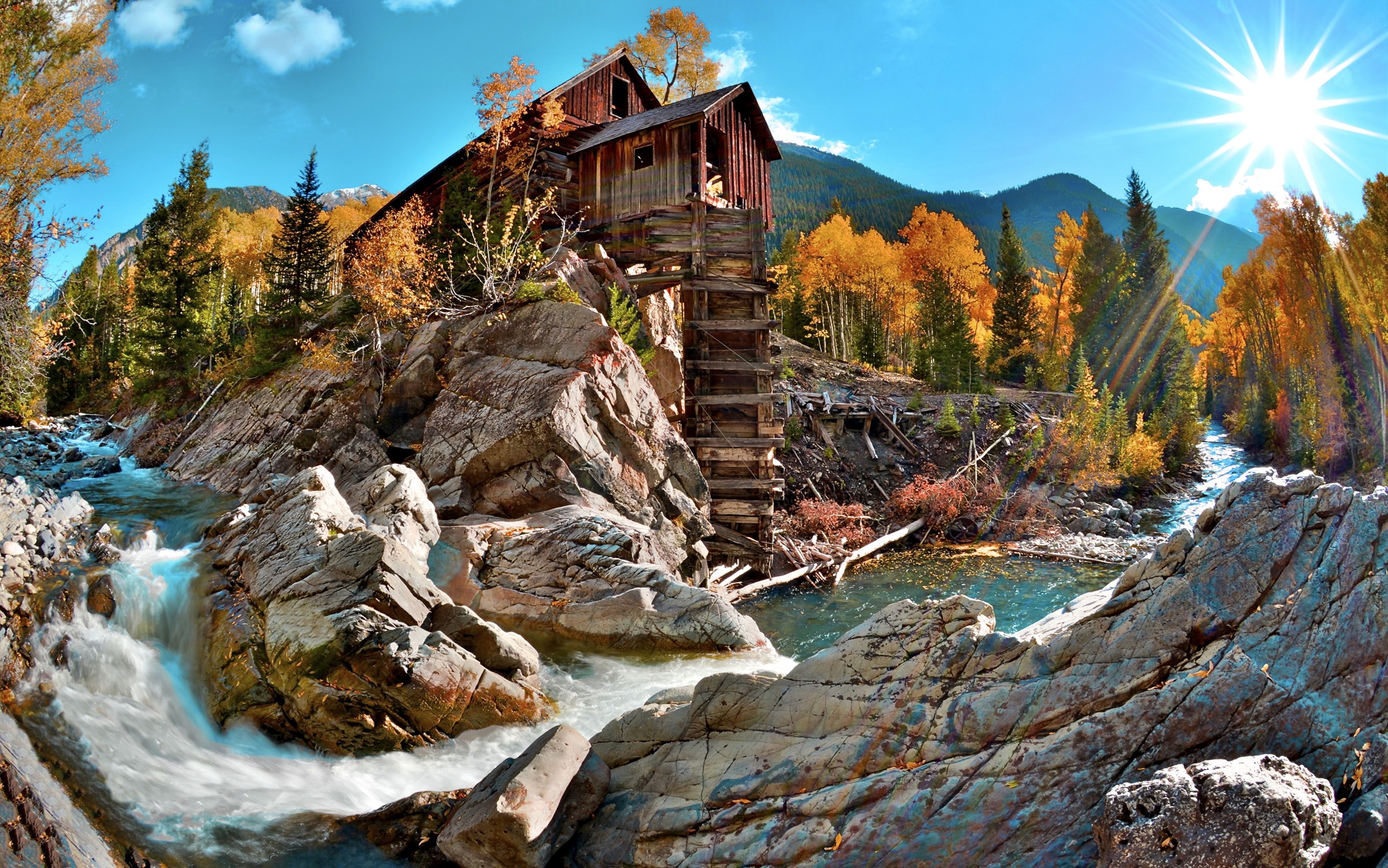 Crystal Mill Wallpapers