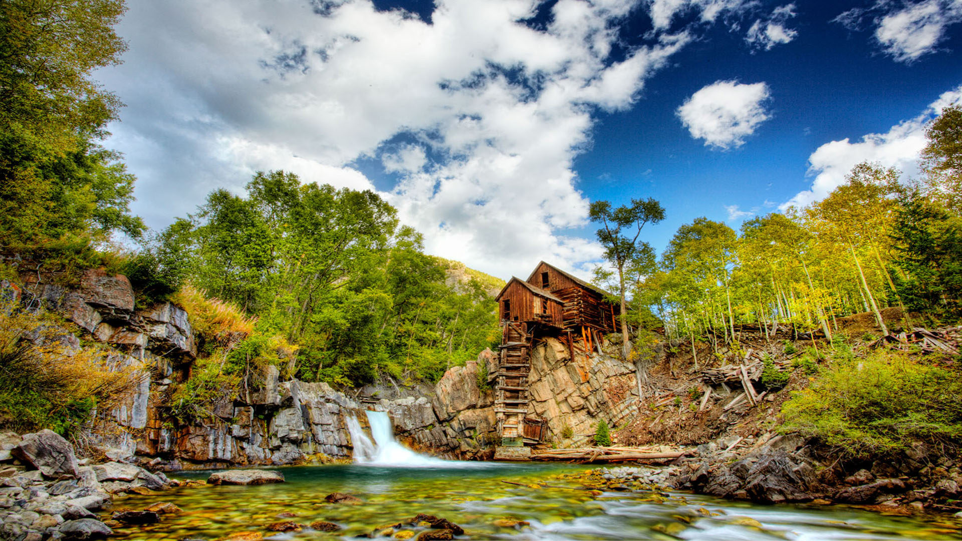 Crystal Mill Wallpapers