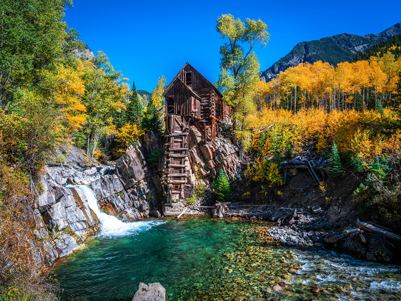 Crystal Mill Wallpapers