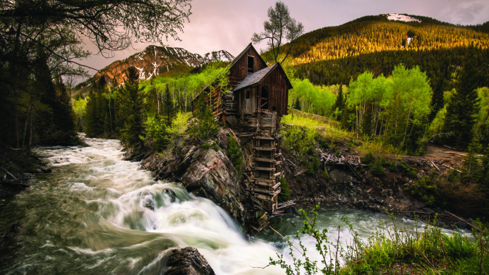 Crystal Mill Wallpapers