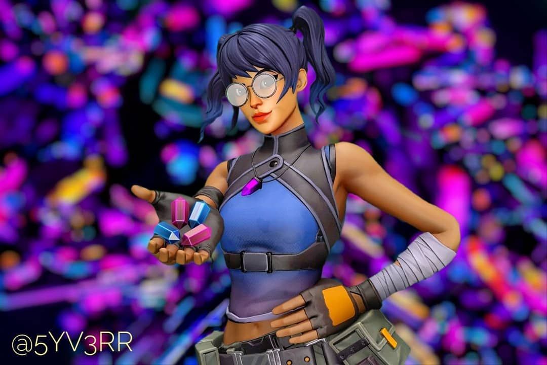 Crystal Skin Fortnite Wallpapers