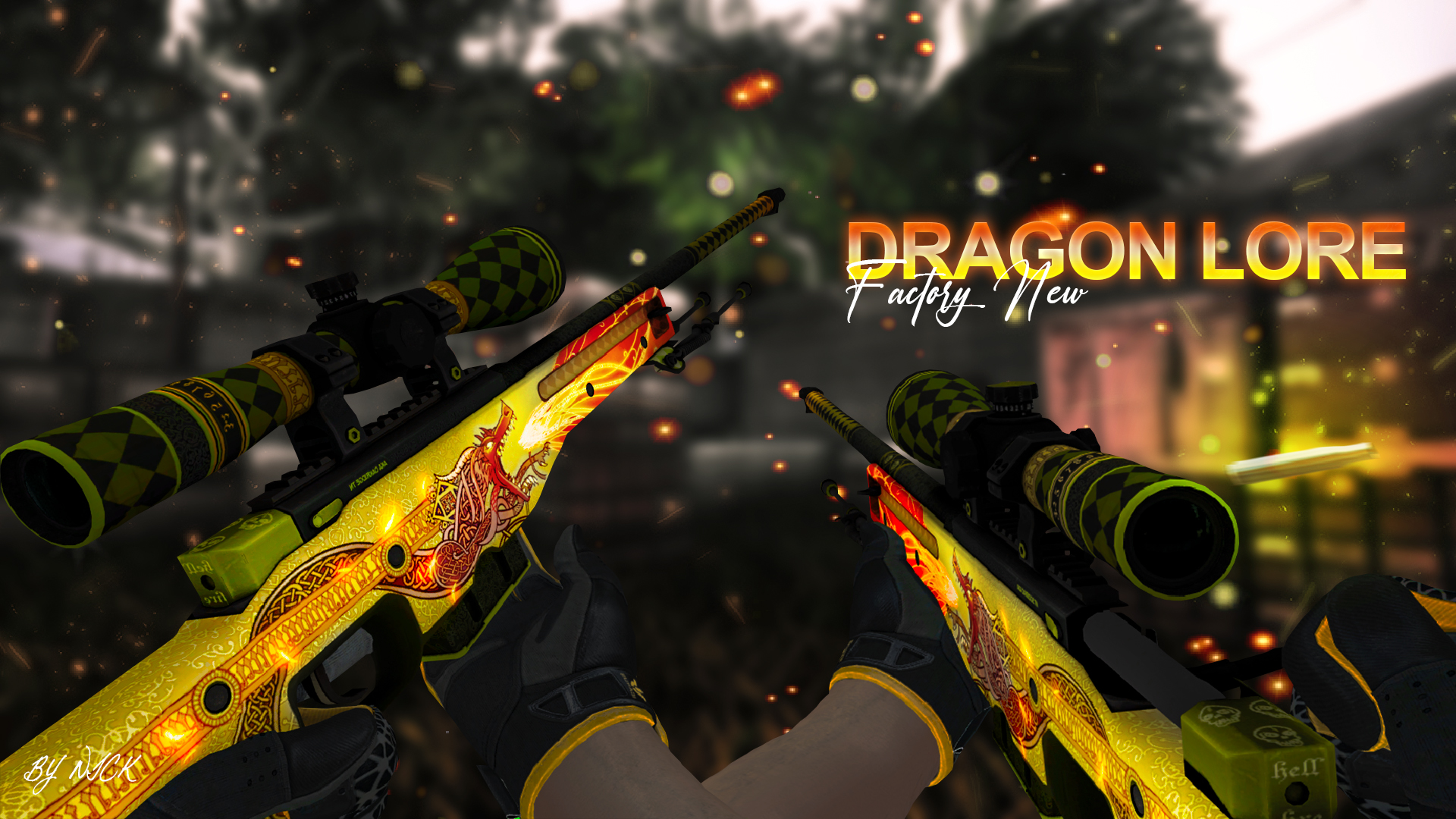 CS GO Dragon Lore Wallpapers