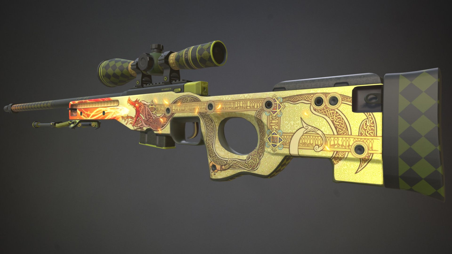 CS GO Dragon Lore Wallpapers