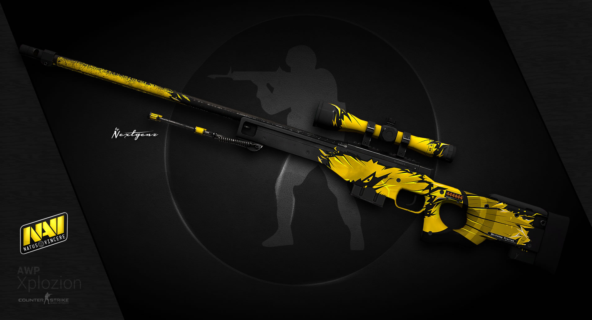 CS GO Dragon Lore Wallpapers