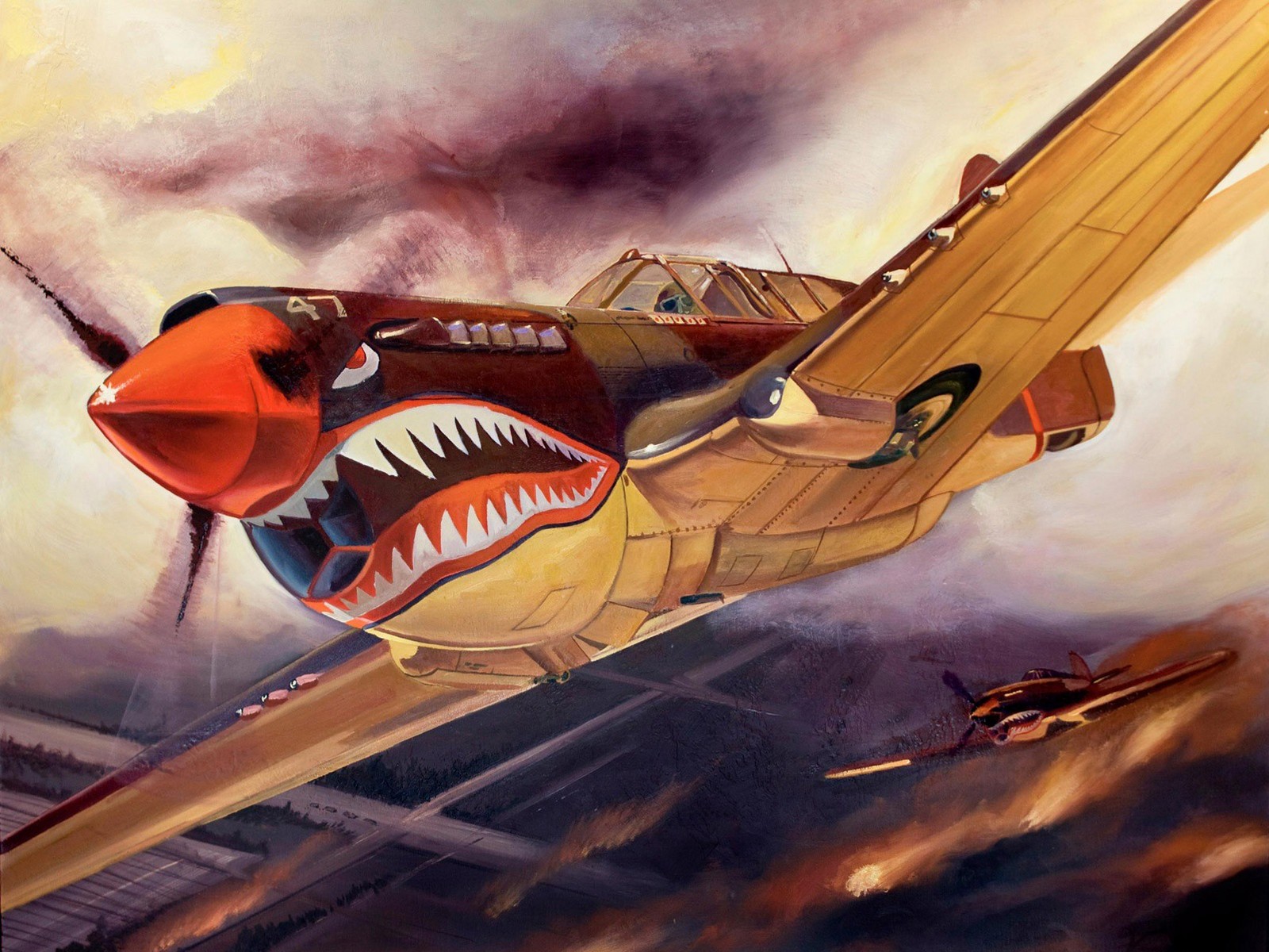 Curtiss P-40 Warhawk Wallpapers