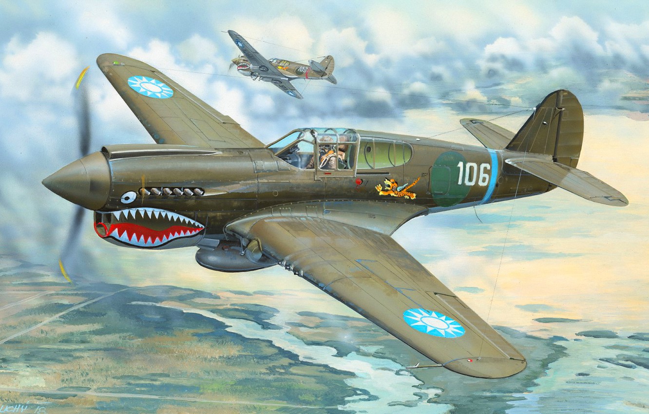 Curtiss P-40 Warhawk Wallpapers