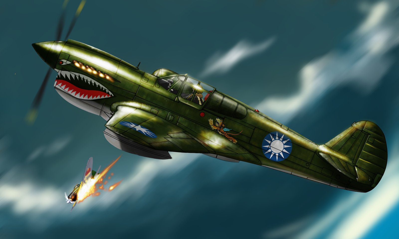 Curtiss P-40 Warhawk Wallpapers