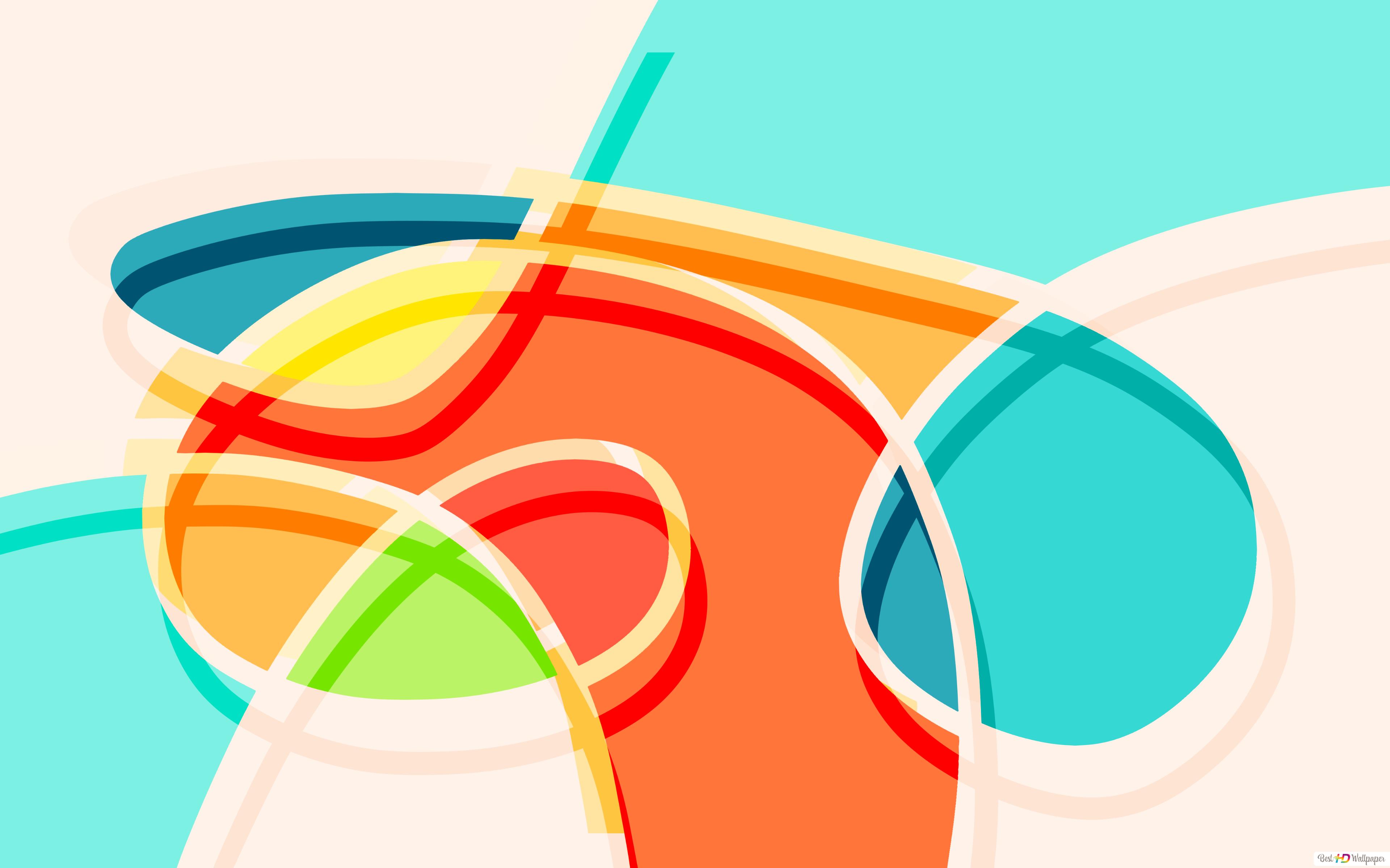 Curvy Colorful Lines Wallpapers