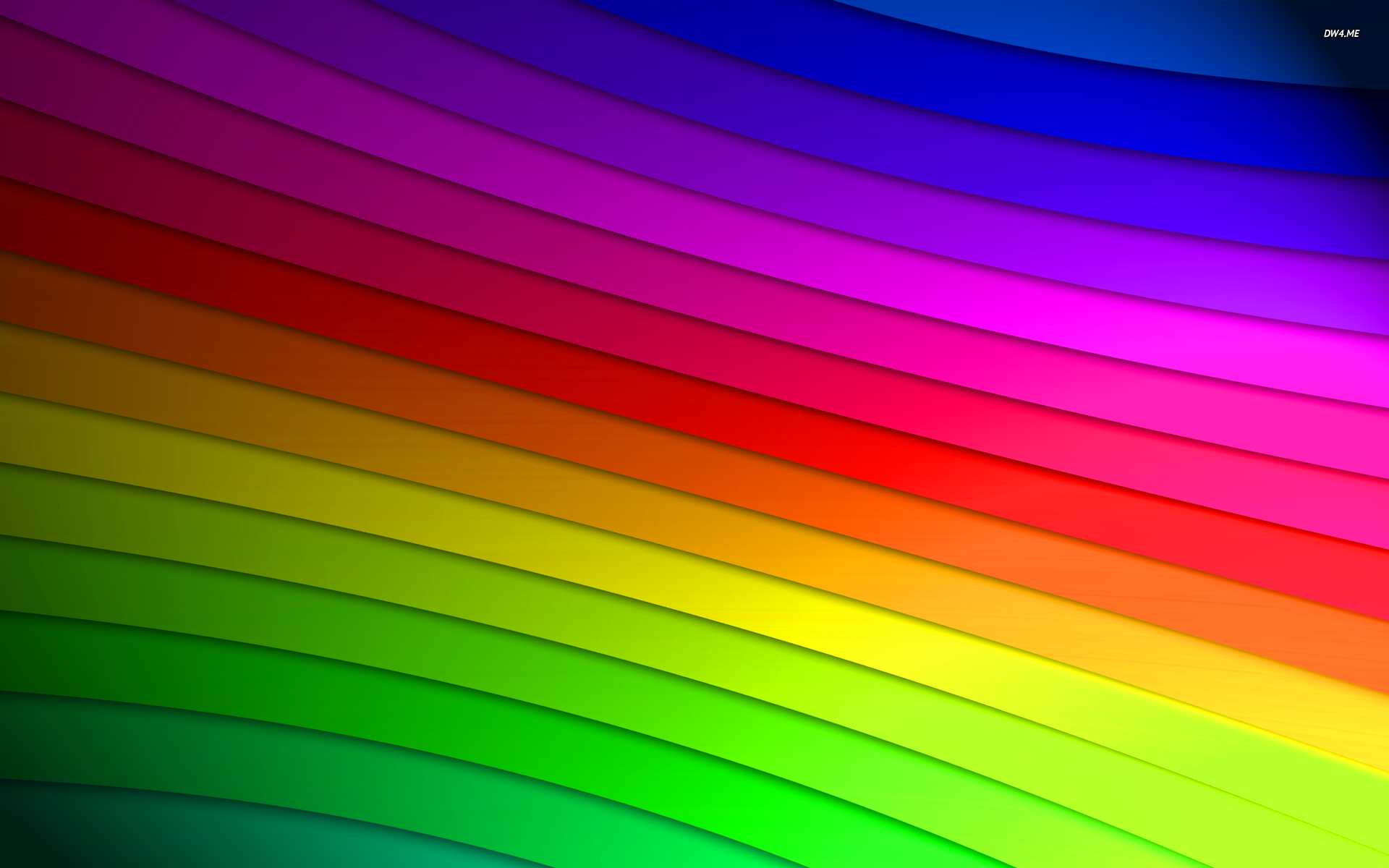 Curvy Colorful Lines Wallpapers