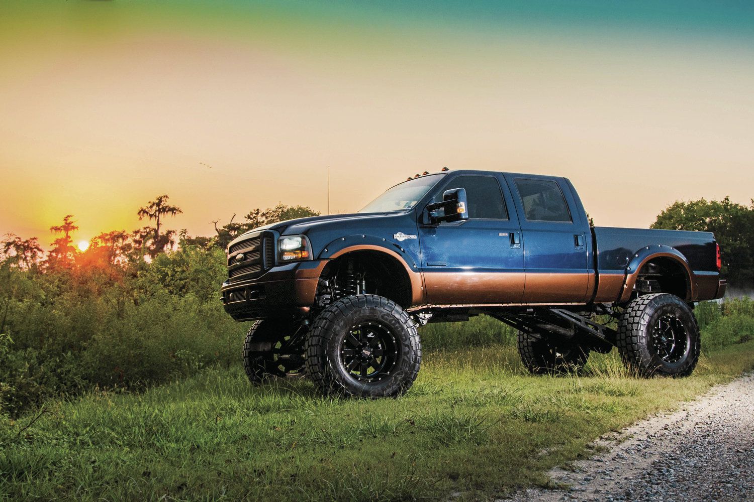 Custom Ford F250 Lifted Wallpapers