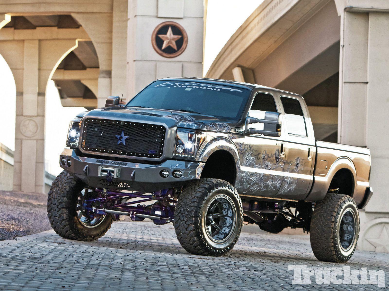 Custom Ford F250 Lifted Wallpapers