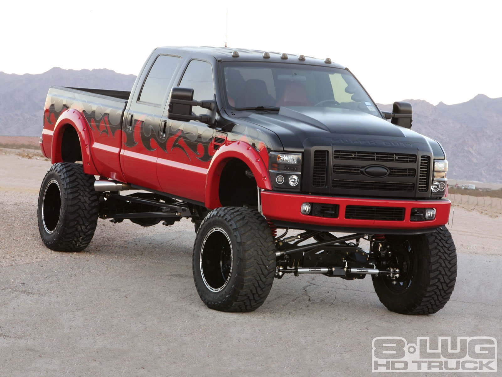 Custom Ford F250 Lifted Wallpapers