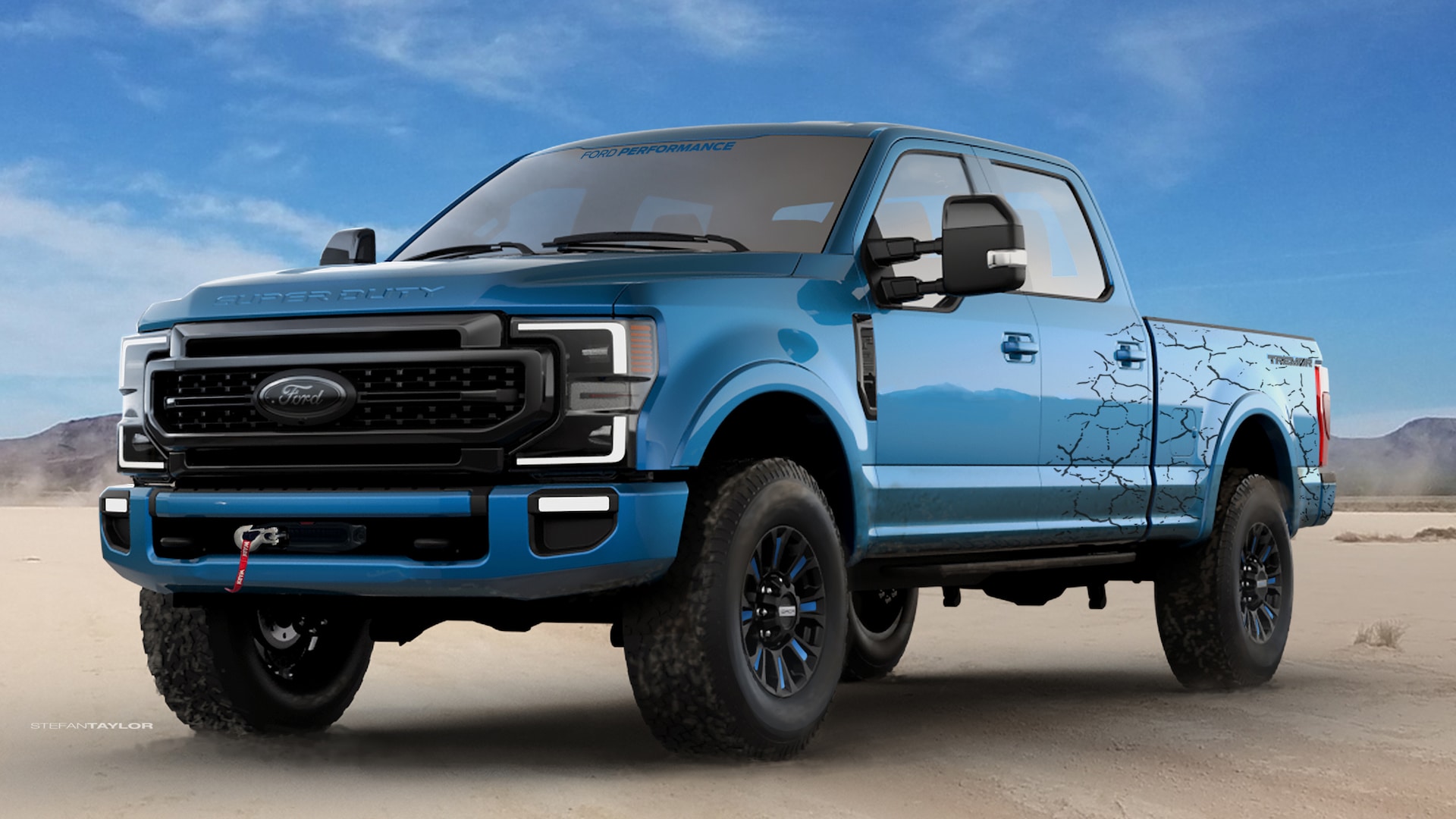 Custom Ford F250 Lifted Wallpapers