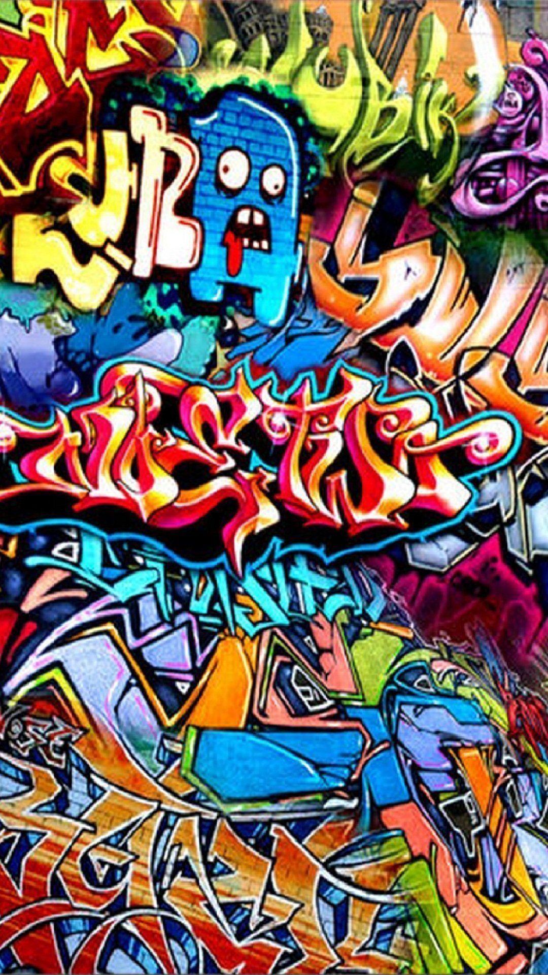 Cute Abstract Graffiti Wallpapers