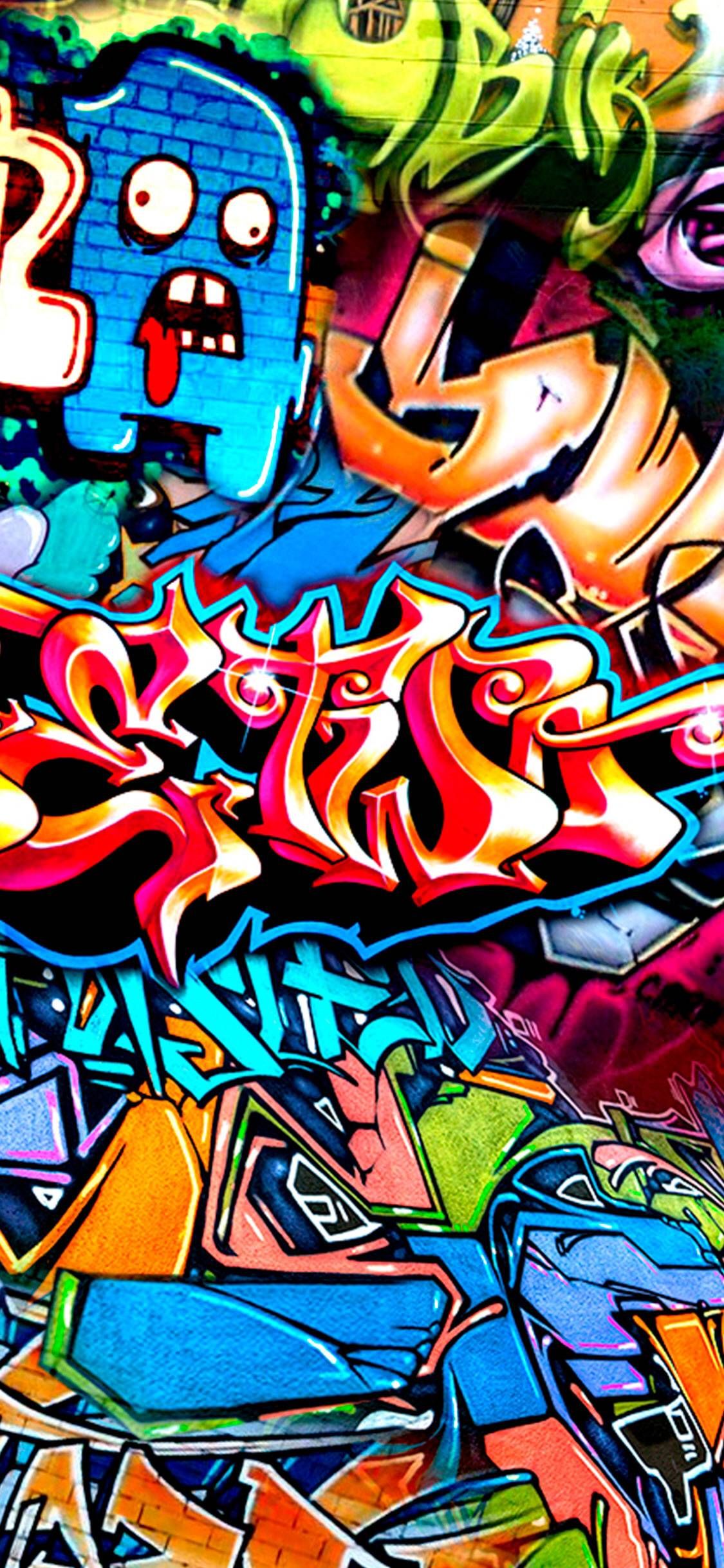 Cute Abstract Graffiti Wallpapers