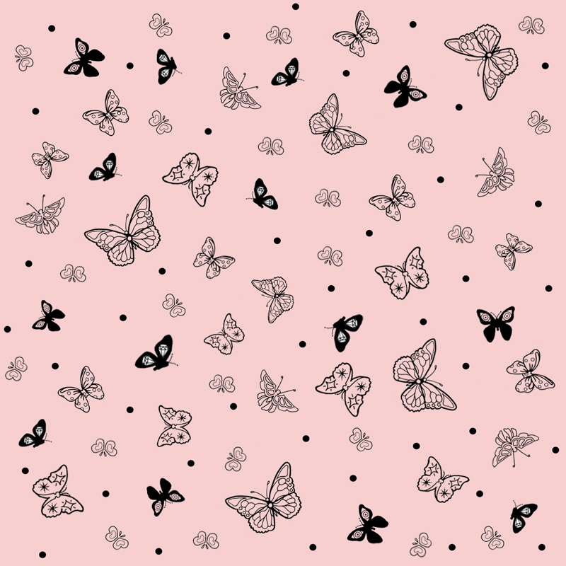 Cute Aesthetic Pink Butterfly Wallpapers Wallpapers