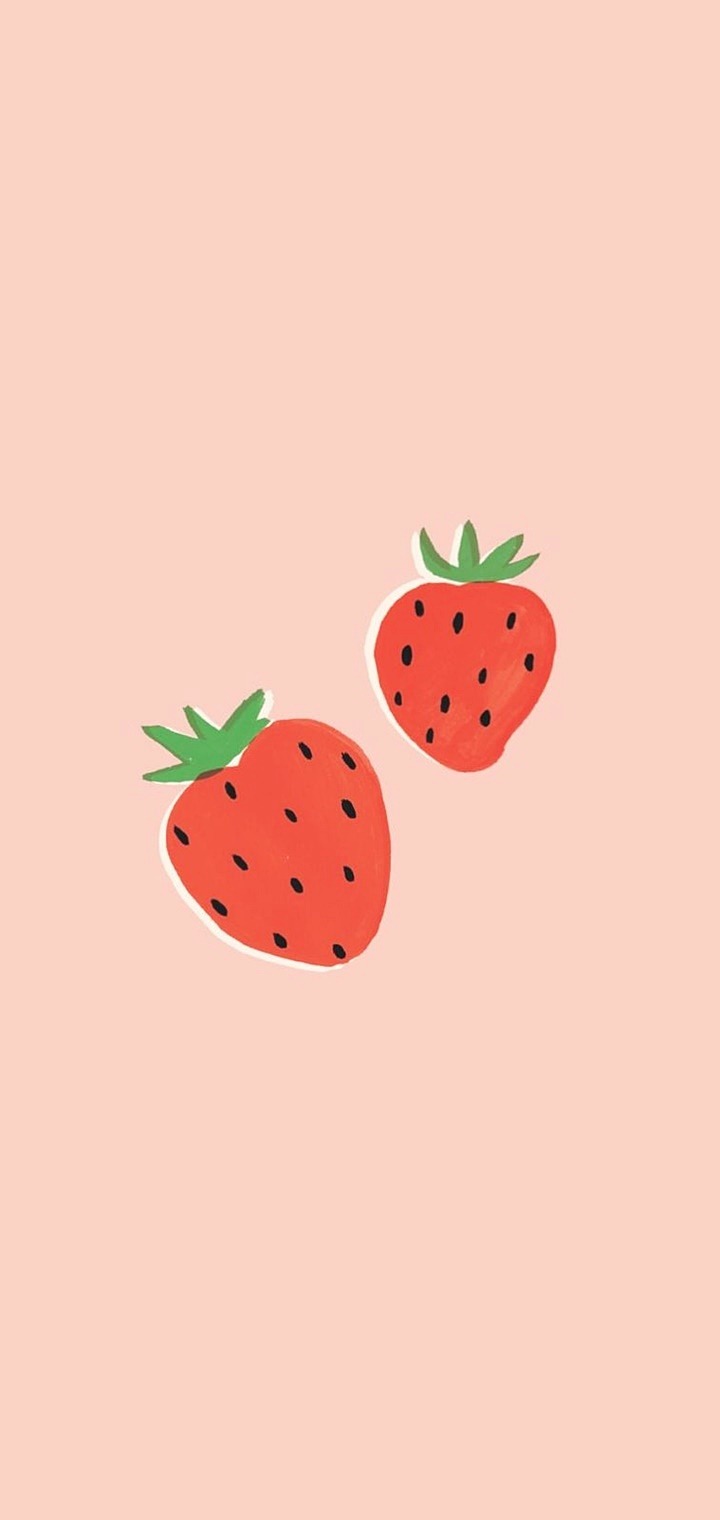 Cute Aesthetic Strawberry Wallpapers Wallpapers