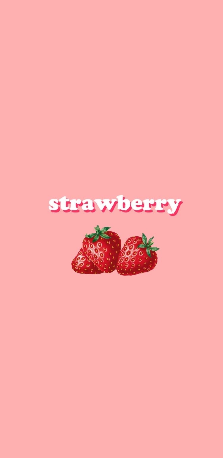 Cute Aesthetic Strawberry Wallpapers Wallpapers