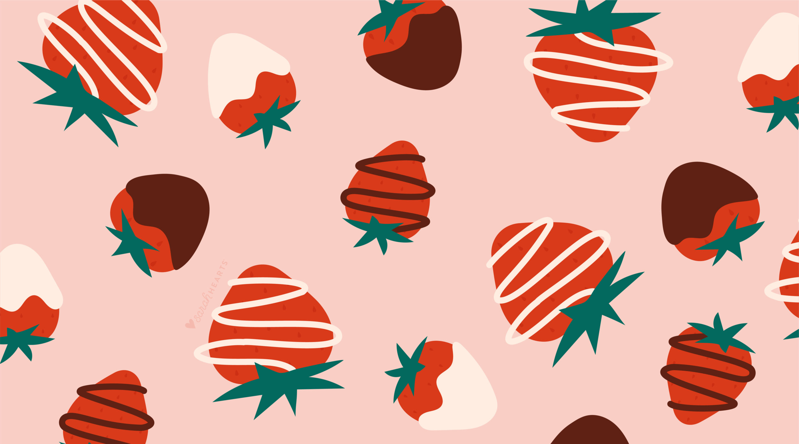 Cute Aesthetic Strawberry Wallpapers Wallpapers