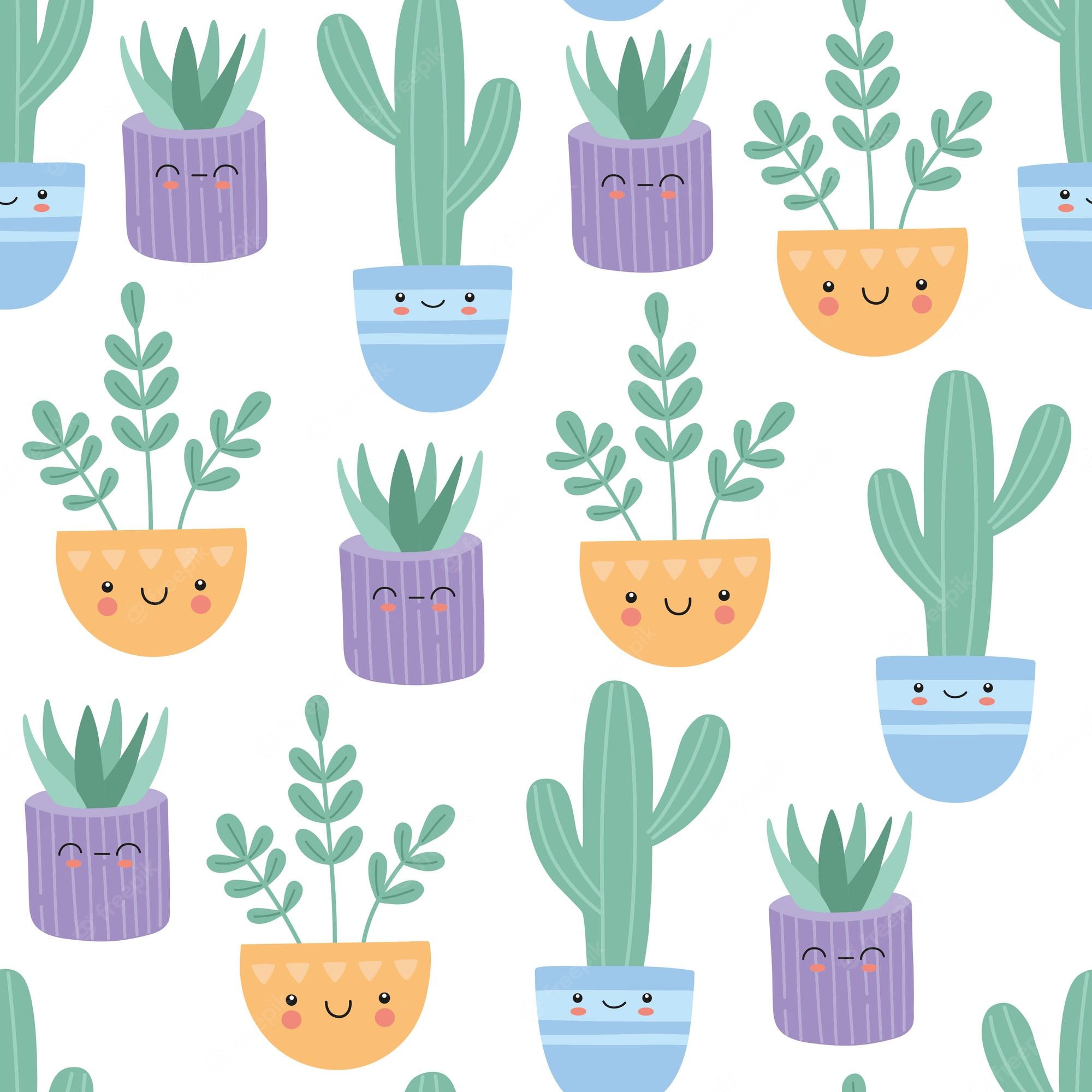 Cute Aesthetic Succulent Wallpapers