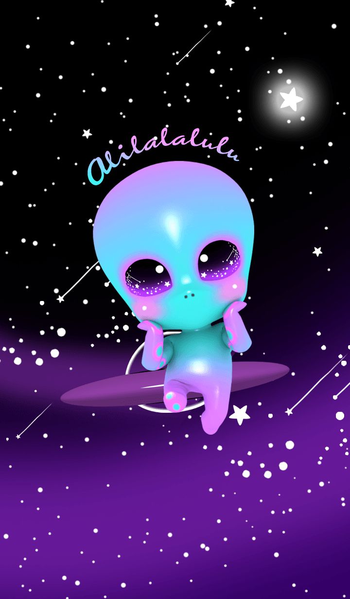 Cute Alien Art Wallpapers