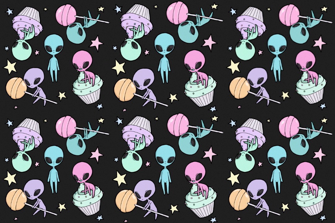 Cute Alien Art Wallpapers