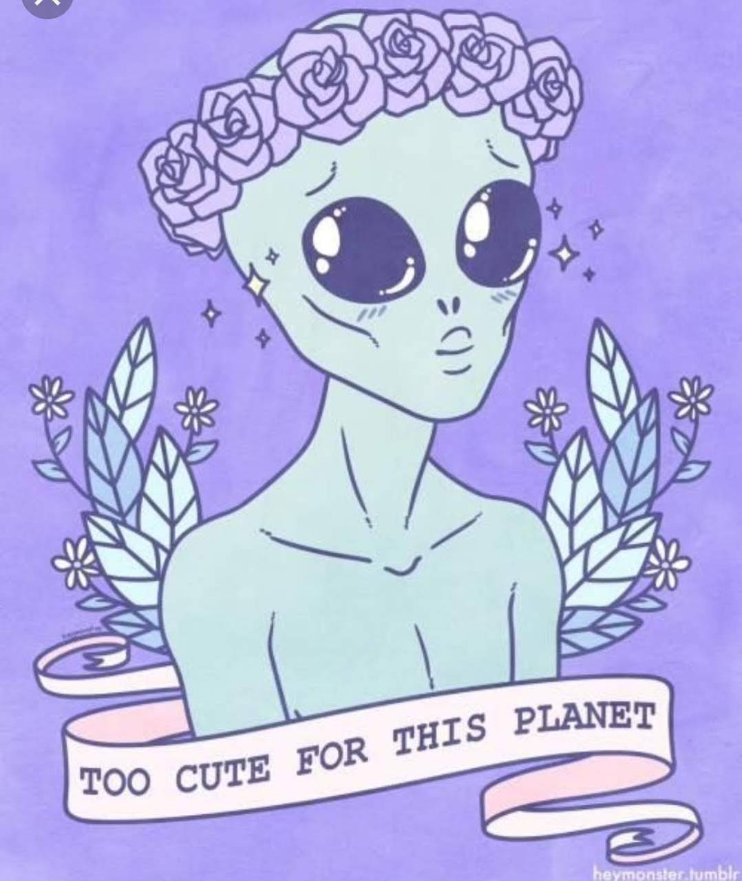 Cute Alien Art Wallpapers