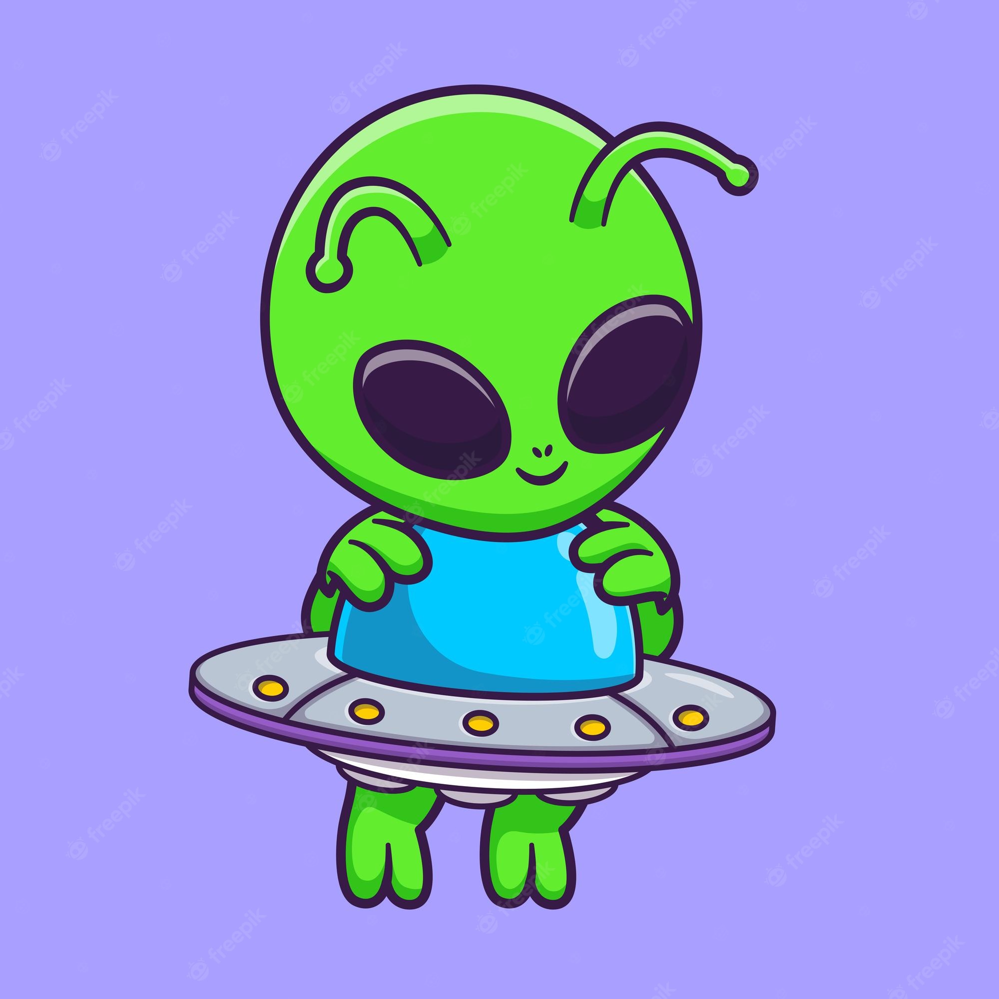 Cute Alien Art Wallpapers