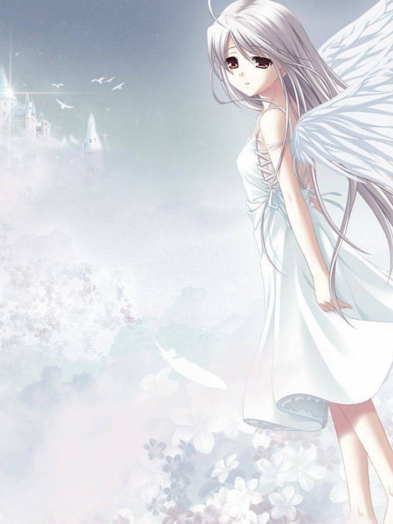 Cute Angel Anime Girl Wallpapers Wallpapers