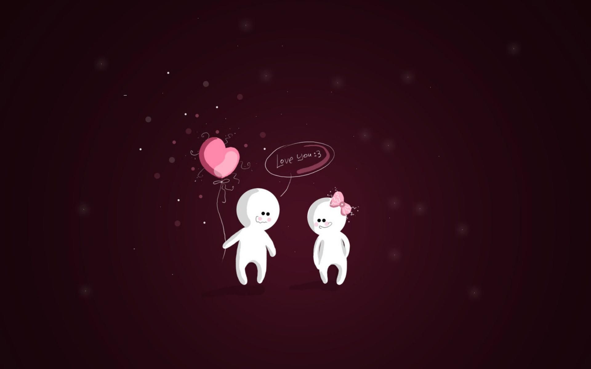 Cute Animated Love Wallpapers Wallpapers