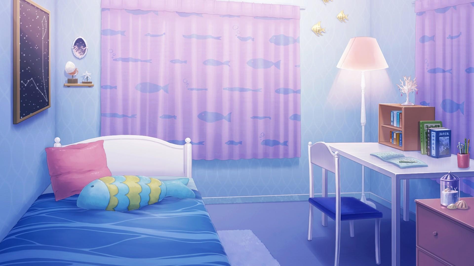 Cute Anime Bedroom Wallpapers Wallpapers