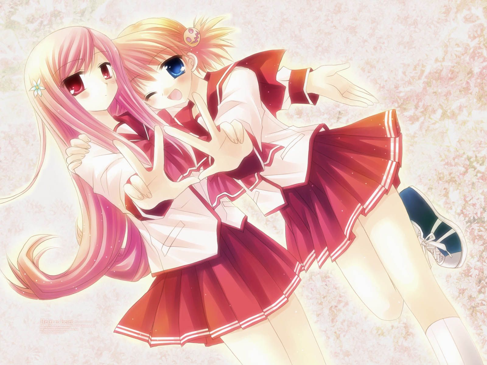 Cute Anime Best Friends Wallpapers