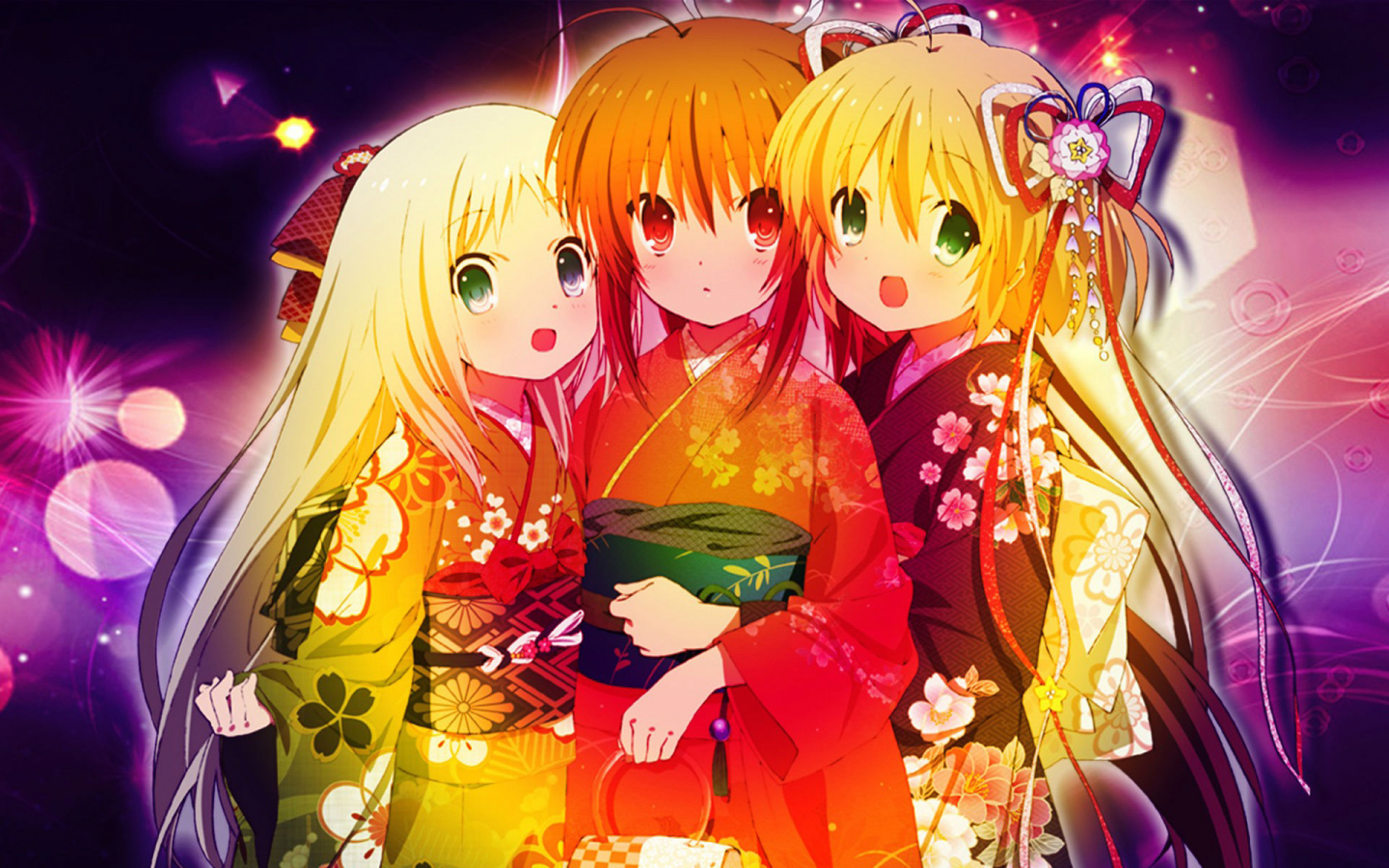 Cute Anime Best Friends Wallpapers