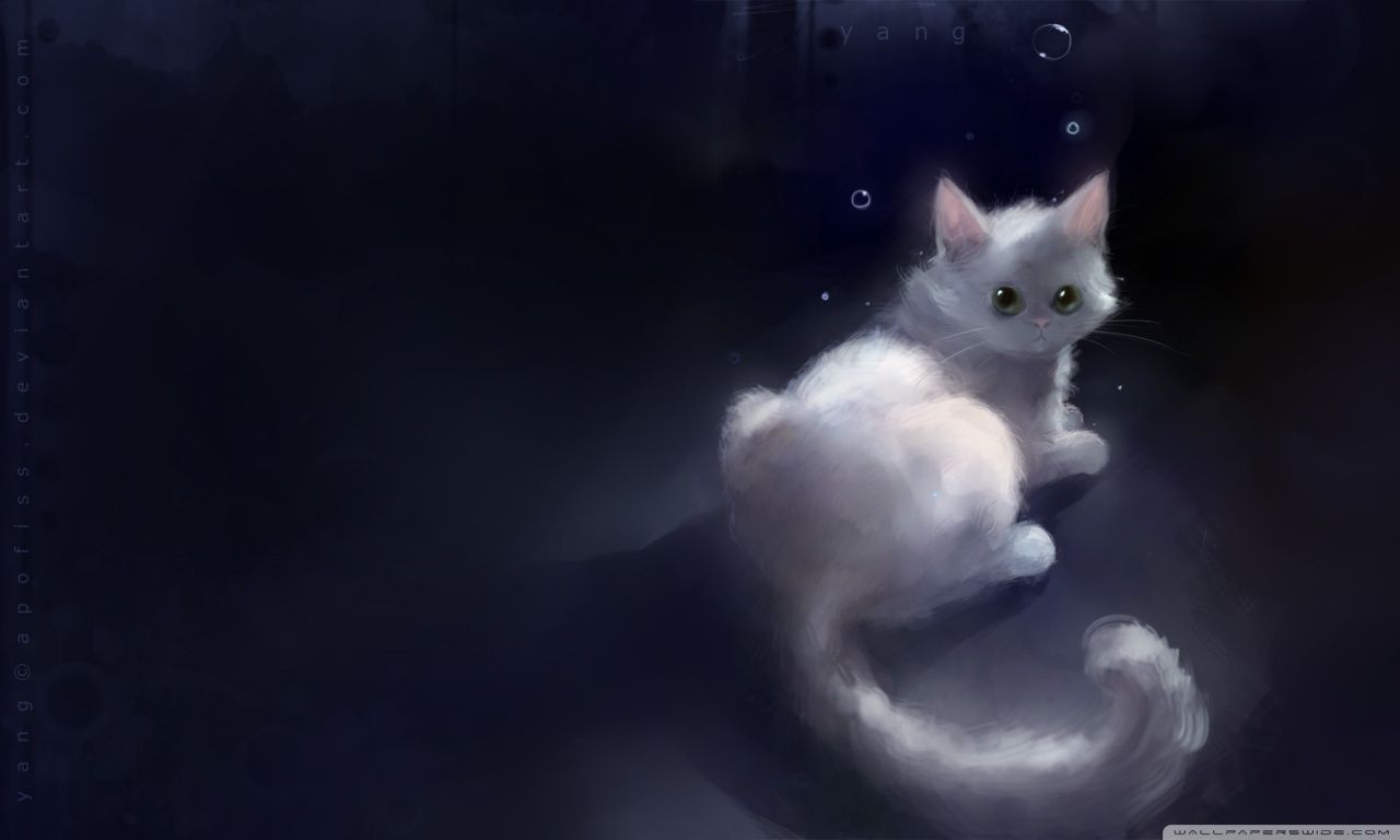 Cute Anime Cat Wallpapers