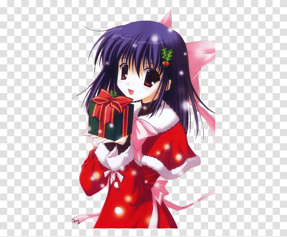 Cute Anime Christmas Girl Wallpapers