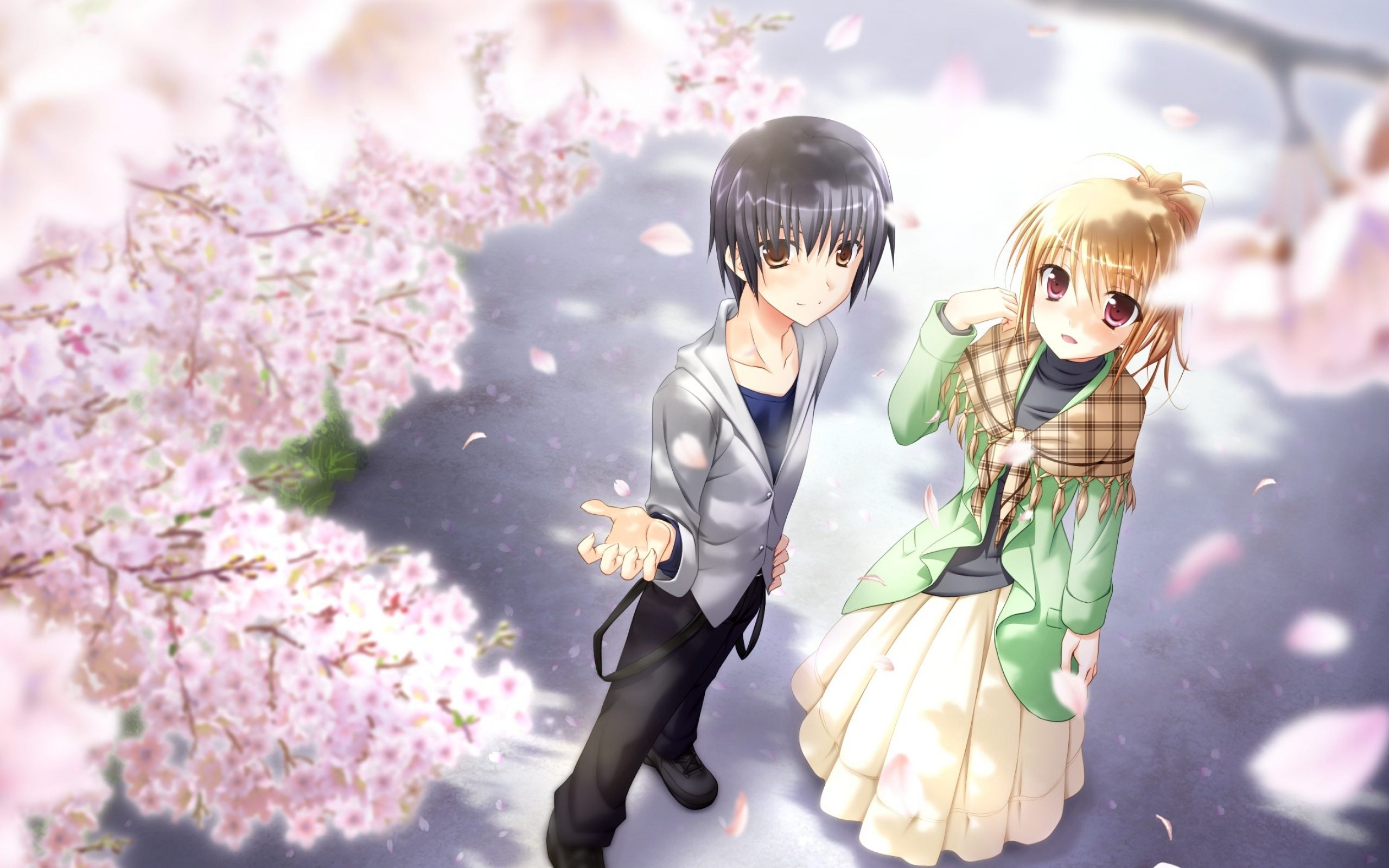 Cute Anime Couple Black Wallpapers Wallpapers