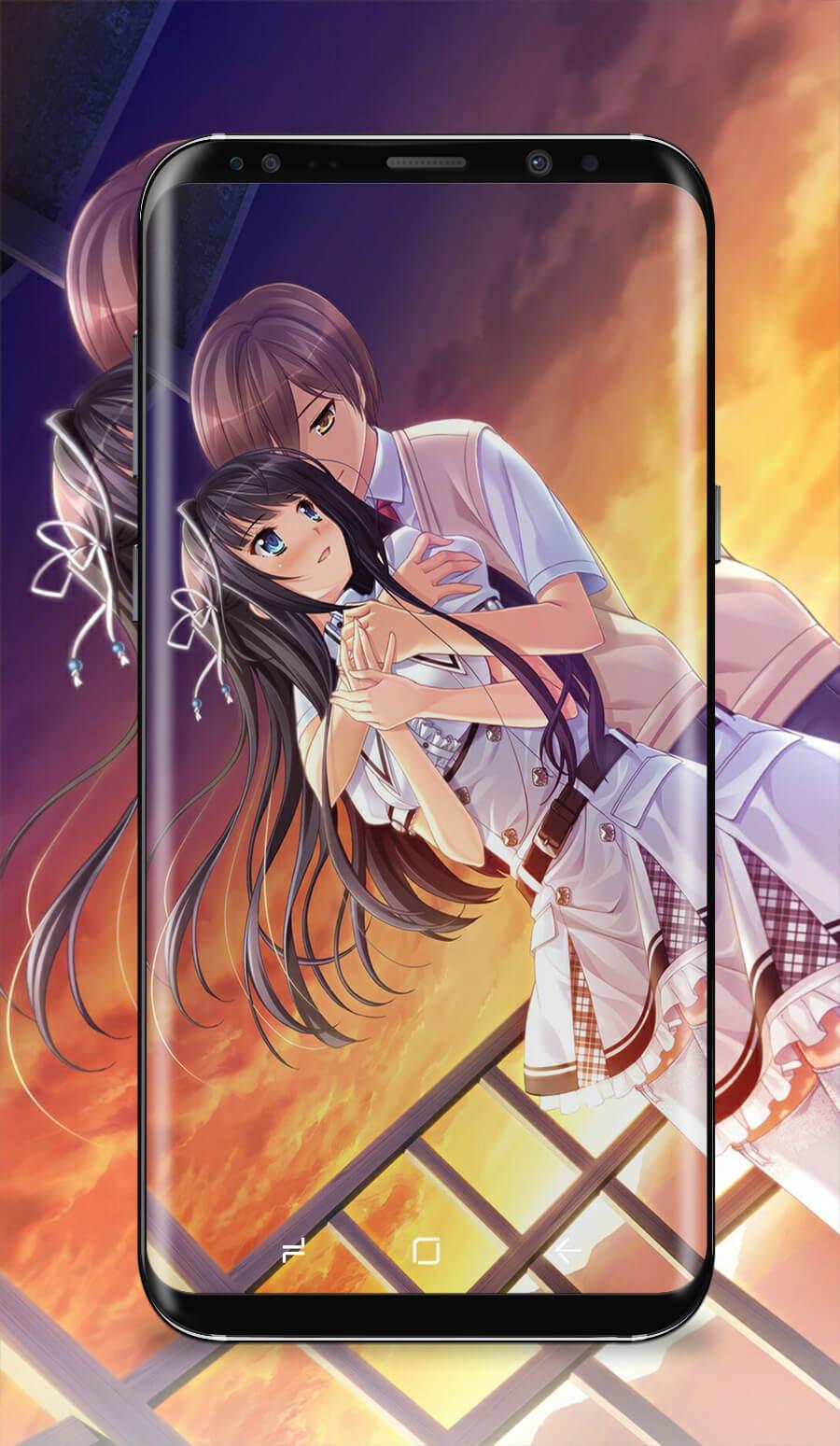 Cute Anime Couple Kissing Wallpapers Wallpapers