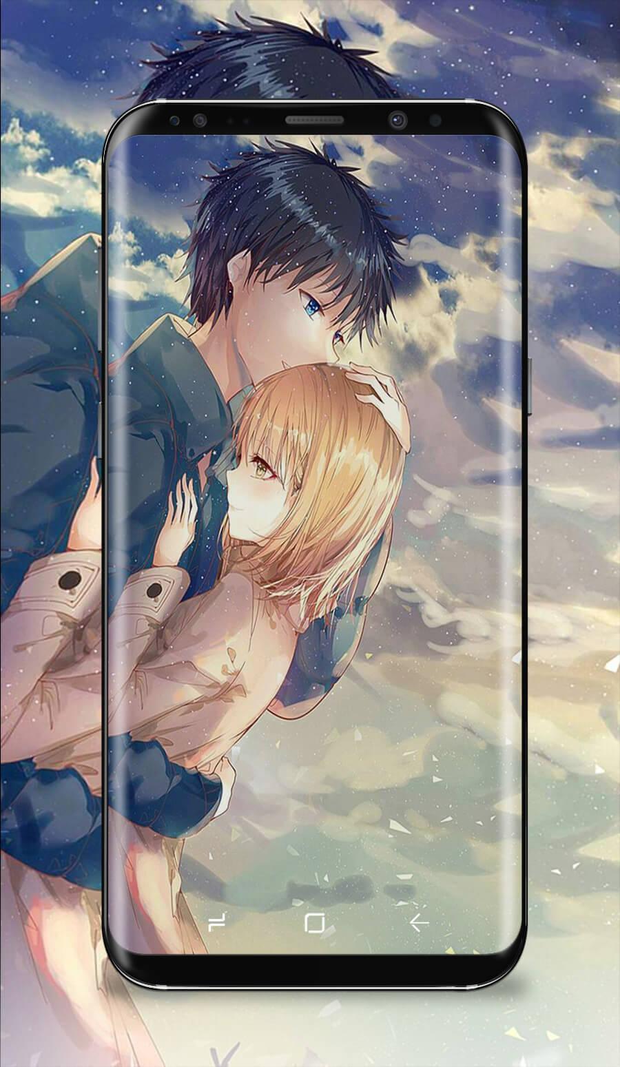 Cute Anime Couple Kissing Wallpapers Wallpapers