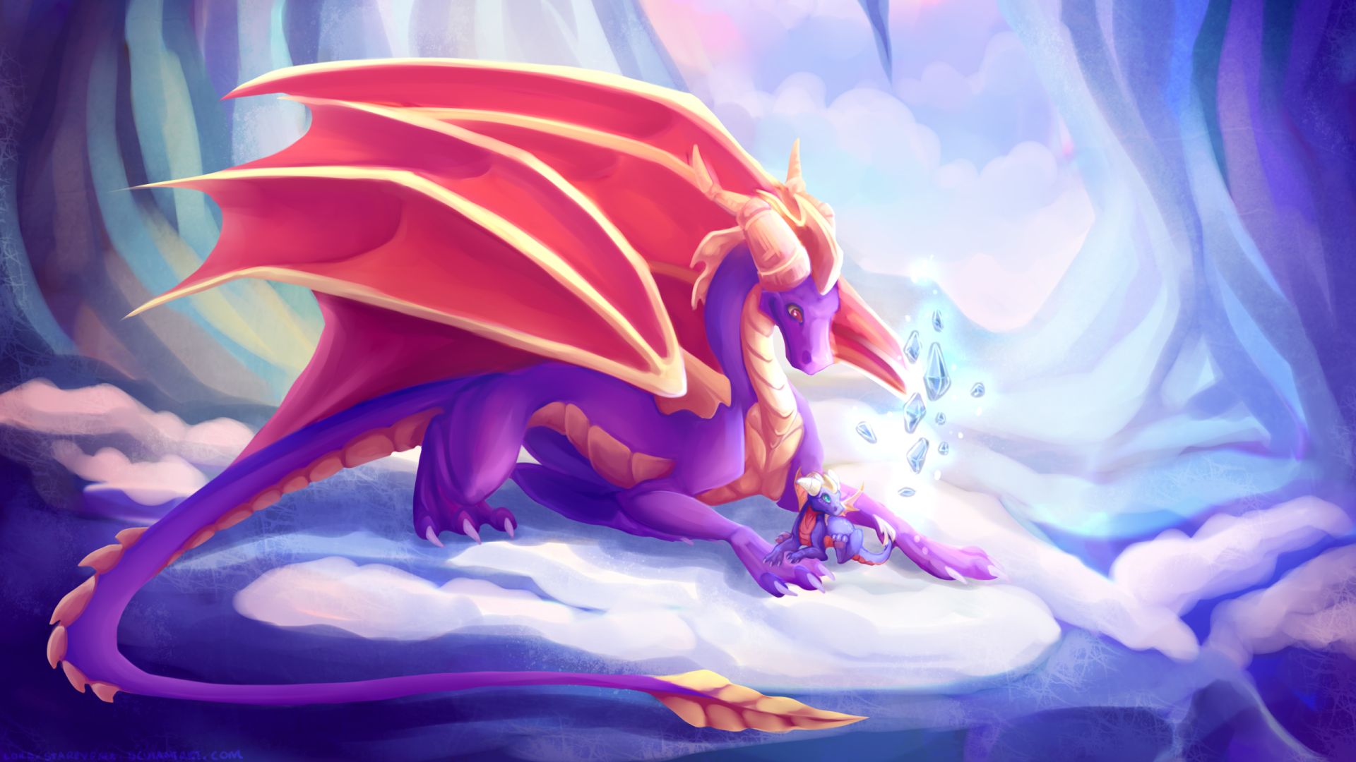 Cute Anime Dragon Wallpapers