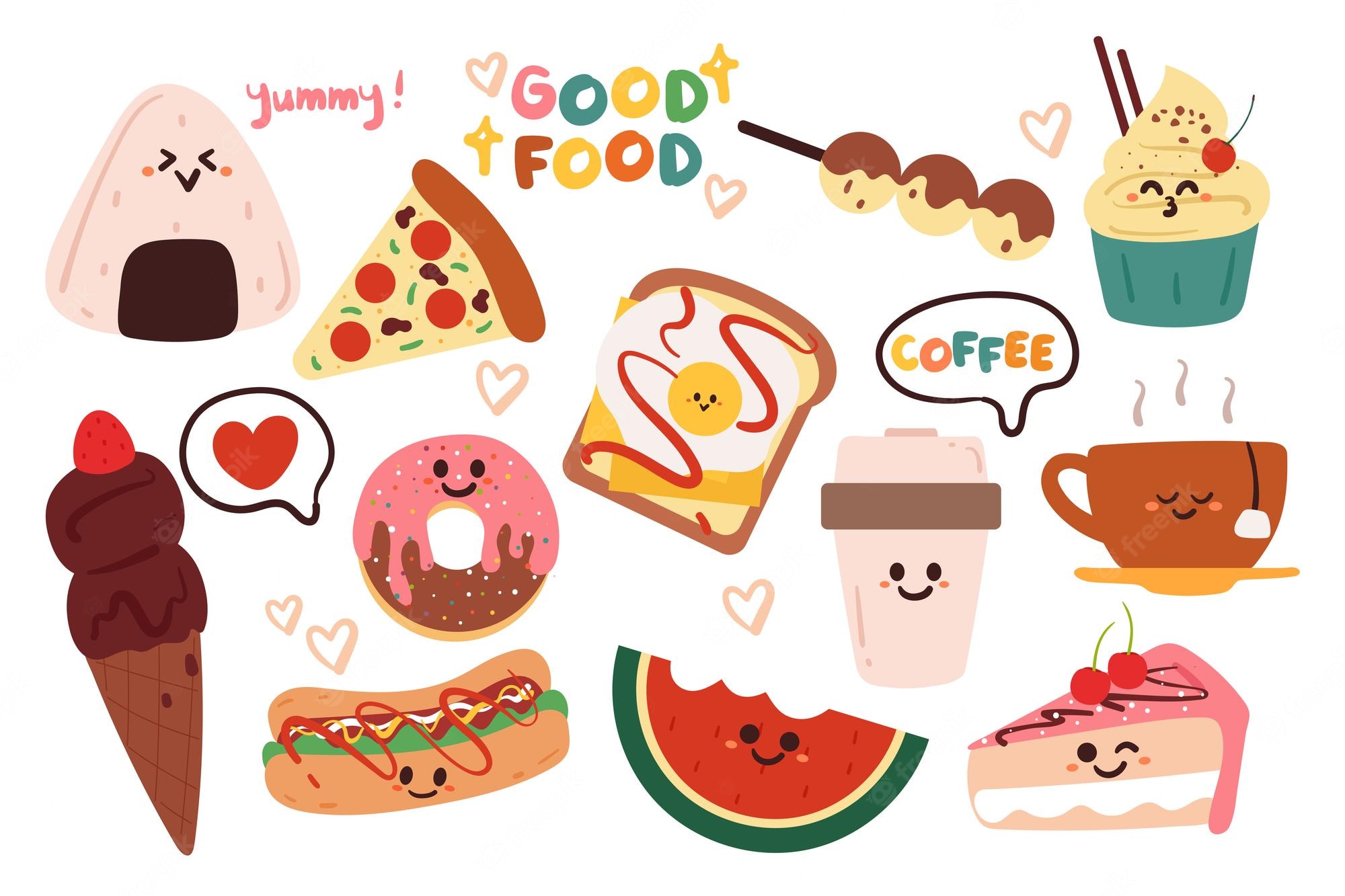 Cute Anime Food Wallpapers