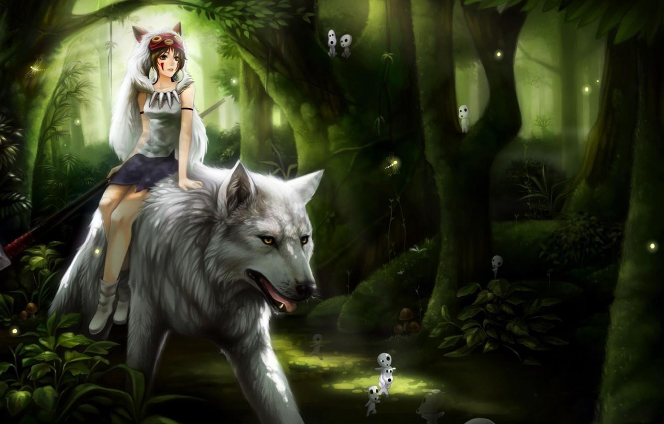 Cute Anime Girl Wolf Wallpapers Wallpapers