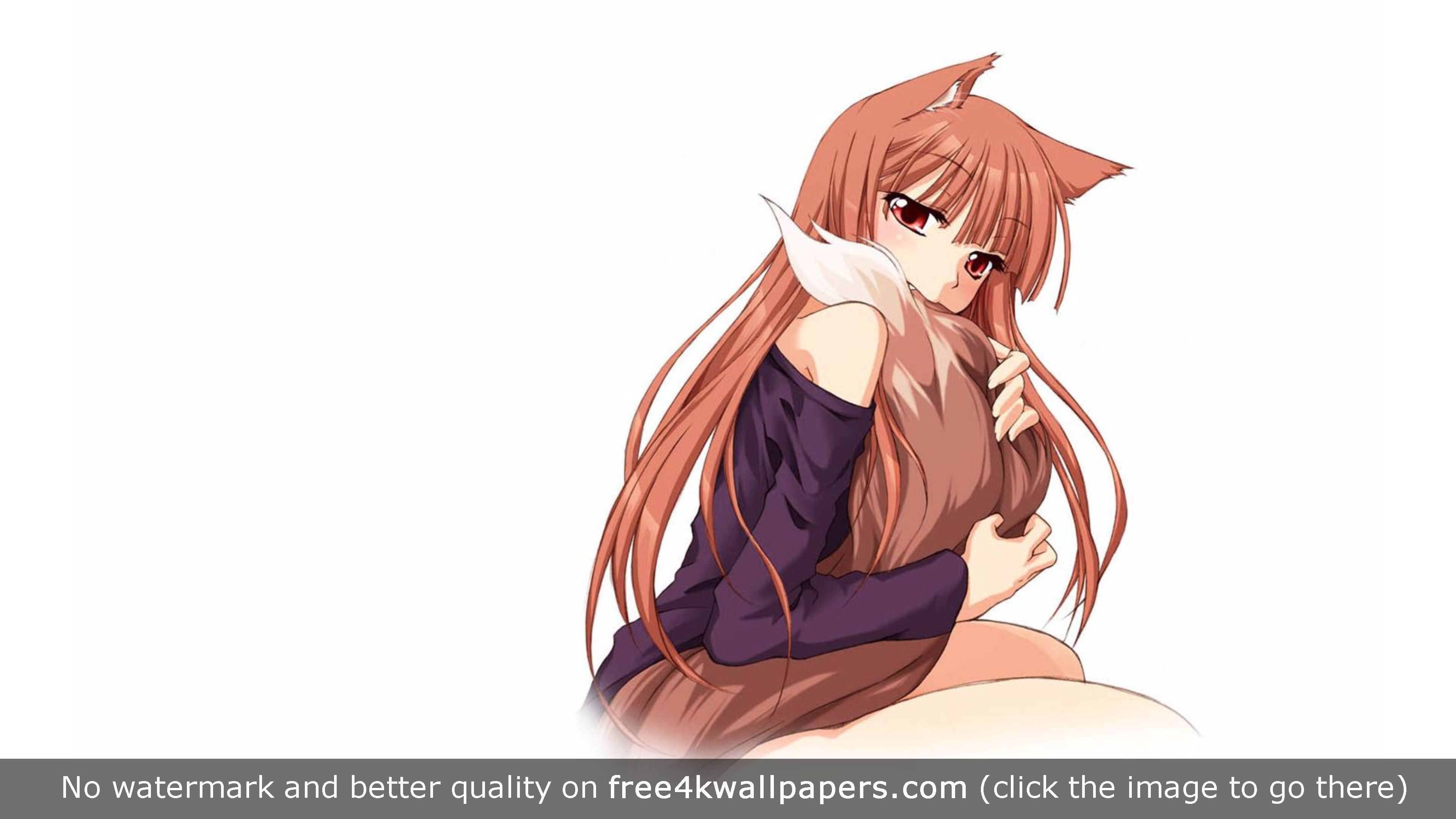 Cute Anime Girl Wolf Wallpapers Wallpapers