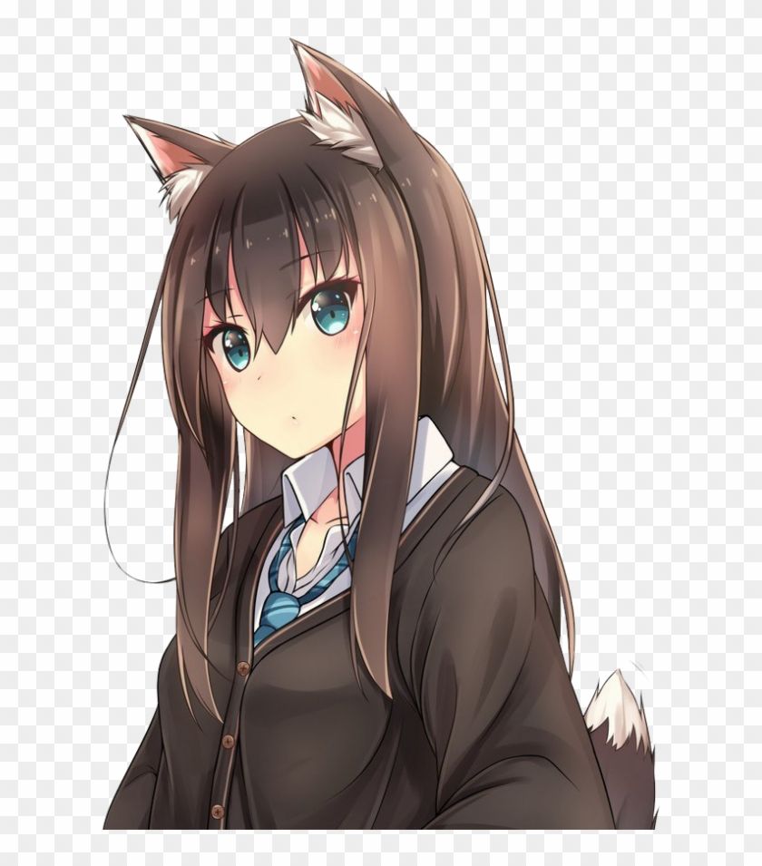 Cute Anime Girl Wolf Wallpapers Wallpapers