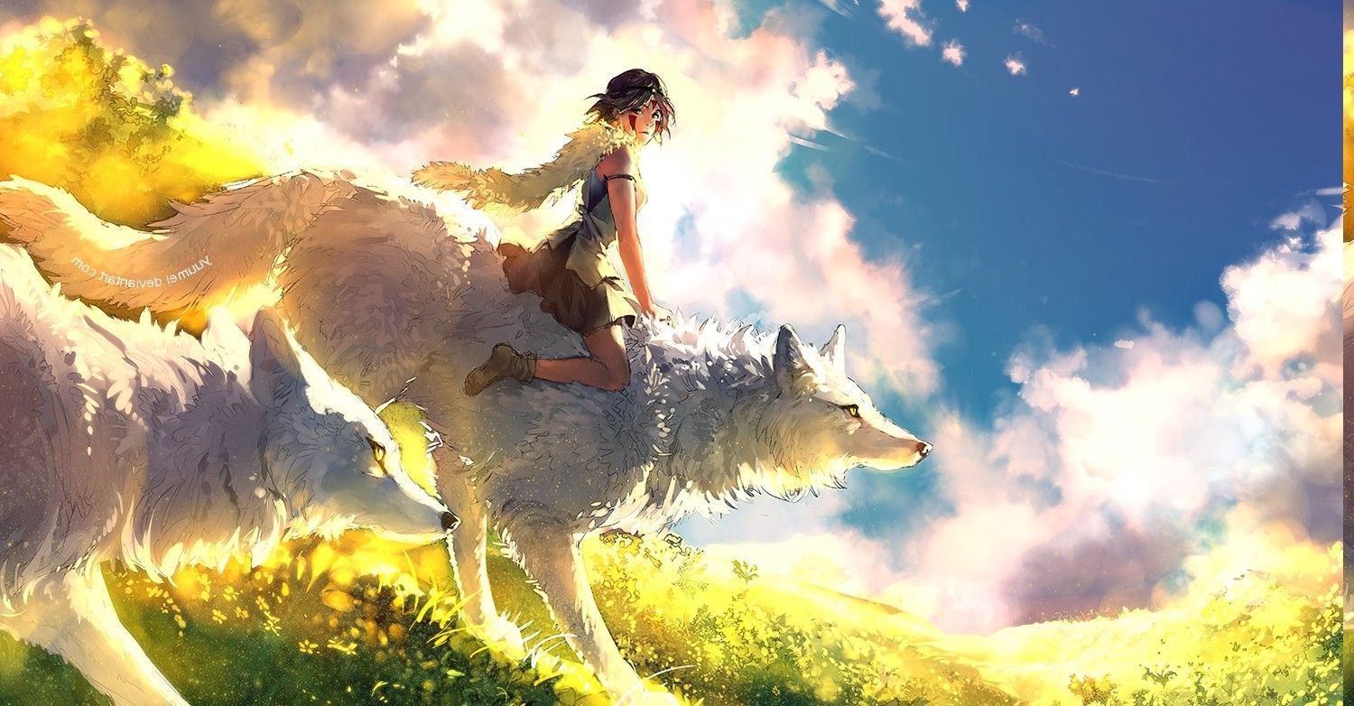 Cute Anime Girl Wolf Wallpapers Wallpapers