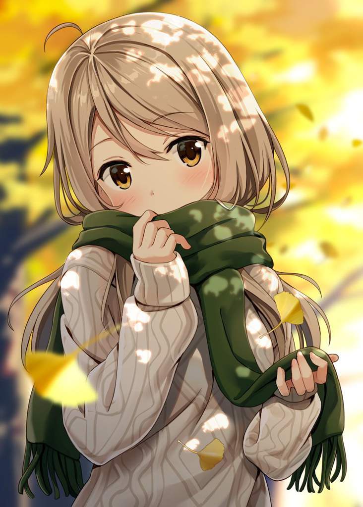 Cute Anime Girls Autumn Wallpapers Wallpapers