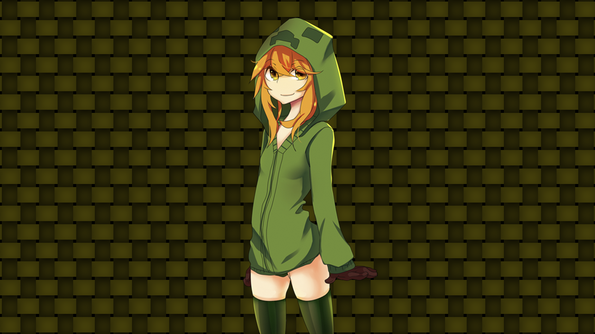 Cute Anime Girls Minecraft Wallpapers Wallpapers