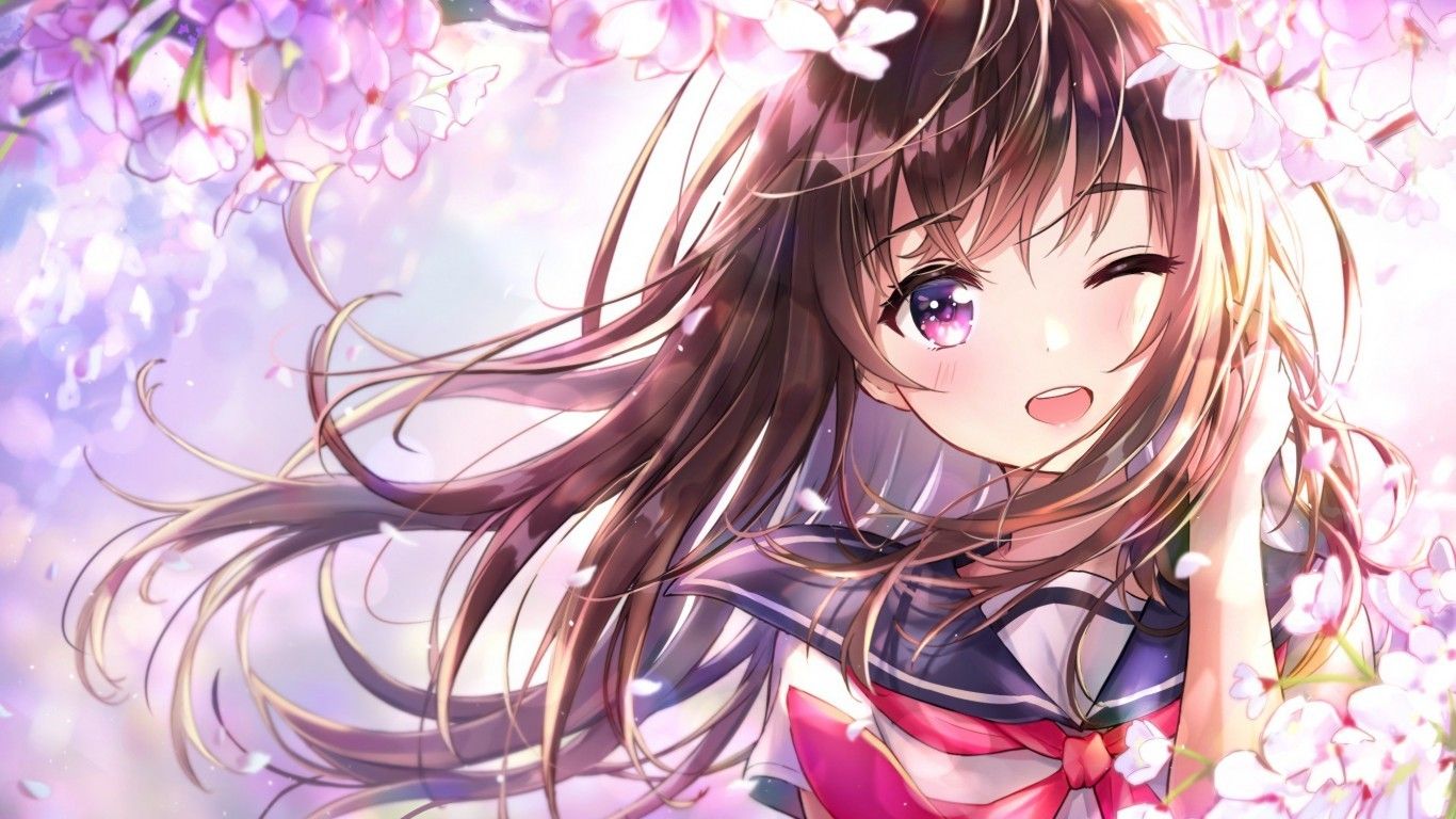 Cute Anime Girls Wallpapers Wallpapers