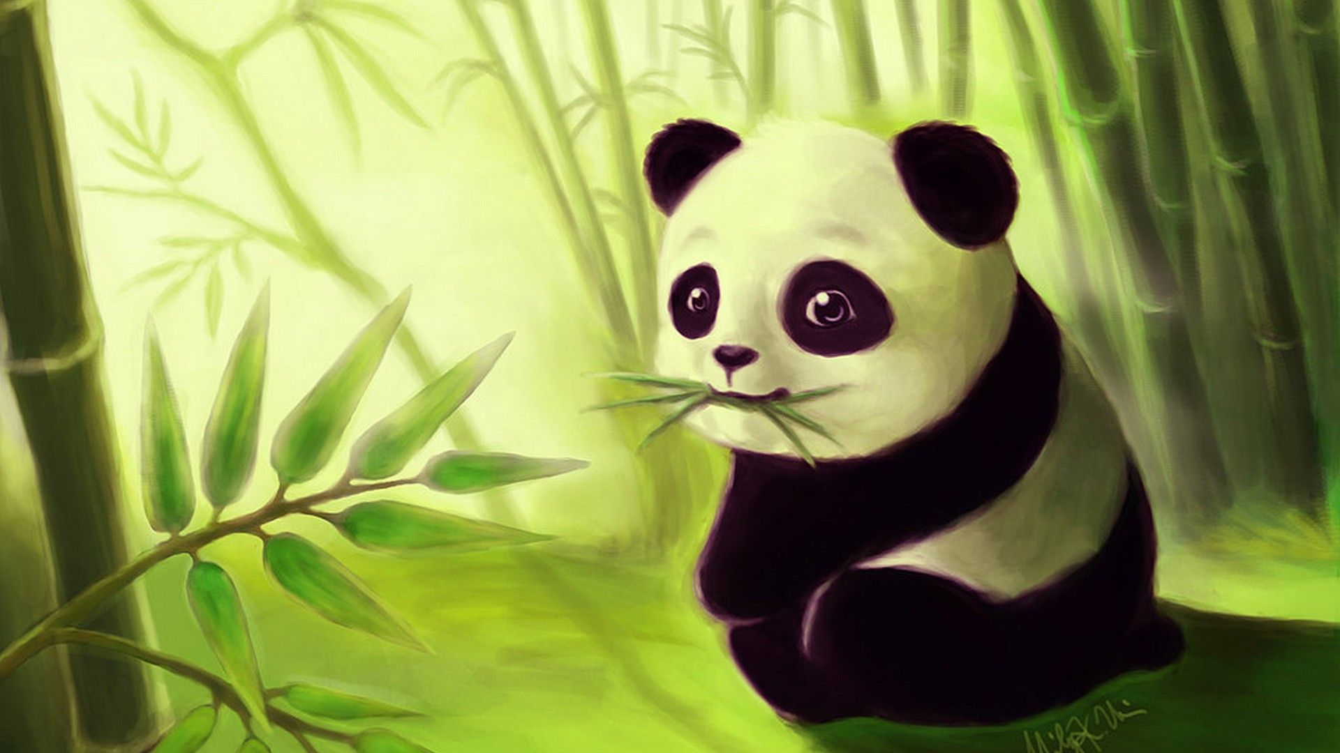 Cute Anime Panda Wallpapers