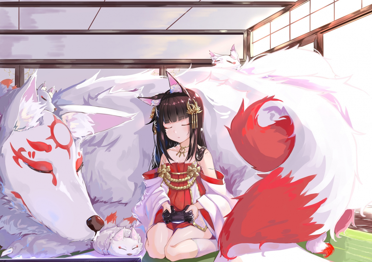 Cute Anime Wolf Wallpapers