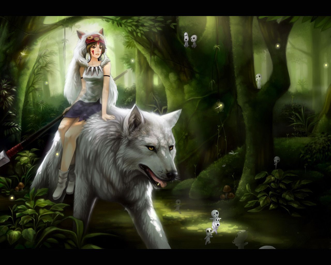 Cute Anime Wolf Wallpapers